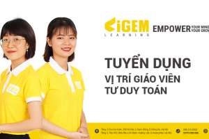 Tuyển dụng vị trí Giáo viên Tư duy Toán